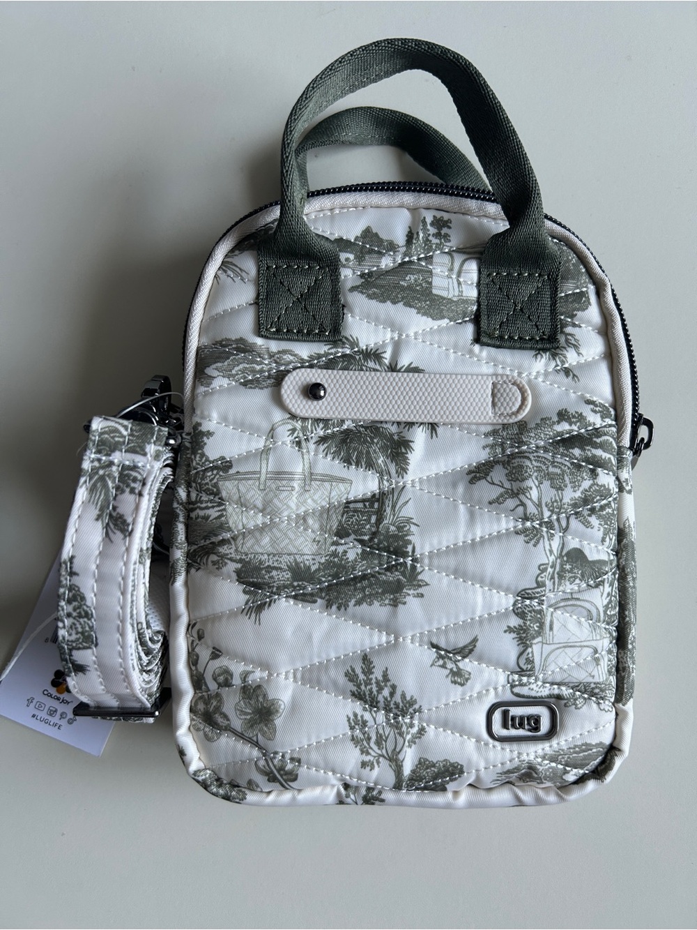 LUG JETTY LE CROSSBODY STORYBOOK OLIVE NWT